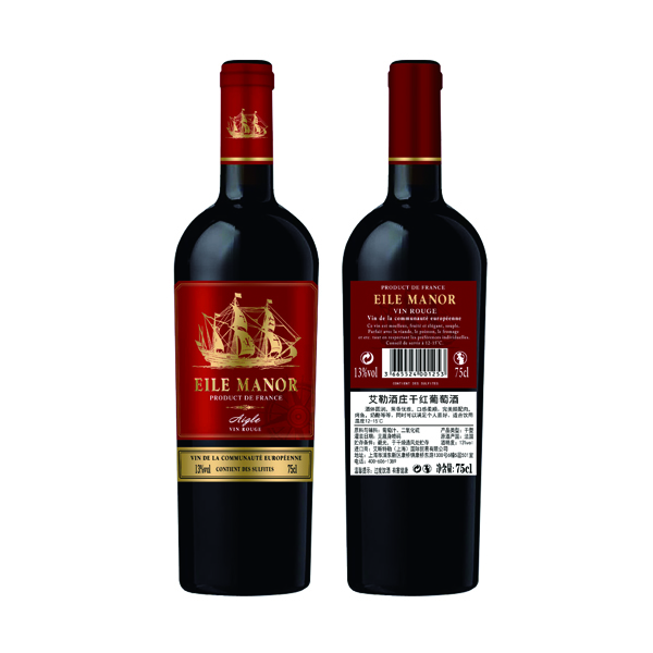 红酒酒标
